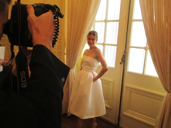 Renée Zellweger on Colin Firth as Mr. Darcy: "He is pretty brilliant."